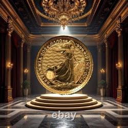 2024 UK 1/10? Oz Gold Britannia Coin 10? Pound. 9999 Fine King Charles III 2024 UK 1/10? Oz Gold Britannia Coin 10? Pound. 9999 Fine King Charles III