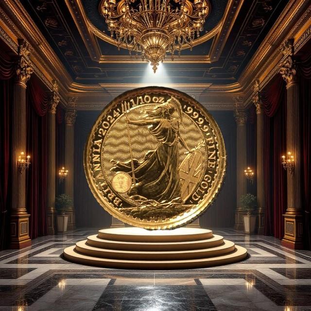 2024 Uk 1/10? Oz Gold Britannia Coin 10? Pound. 9999 Fine King Charles Iii