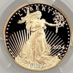 2024-W Gold Eagle CAC PR69DCAM CAC'Steve Nugget' Signed Series