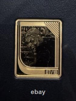 2025 Agoro $50 Niue 1/4 oz. 999 Fine Gold Joker Trading Card RARE Onyx #7/10 2025 Agoro $50 Niue 1/4 oz. 999 Fine Gold Joker Trading Card RARE Onyx #7/10