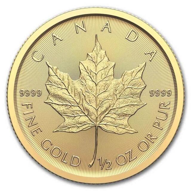 2025 Canada Gold Maple Leaf 1/2 Oz. 925 Fine Silver $20 Coin Sealed