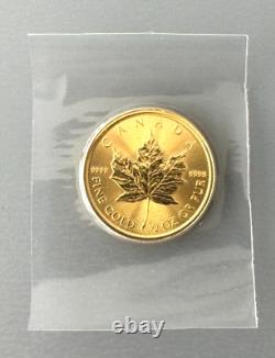 2025 Gold 1/2 oz Canadian Gold Maple Leaf. 9999 fine Gold 1/2 oz. RCM $20 Coin