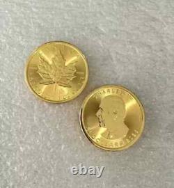 2025 Gold 1 OZ Canadian Gold Maple Leaf $50 Coin. 9999 Fine coin