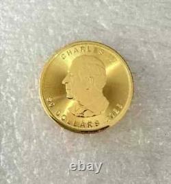 2025 Gold 14K FN 1 OZ Canadian Gold Maple Leaf $50 Coin Fine coin