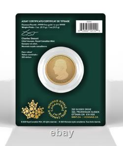 2026 Canada $200 Limited Edition 1 oz. 99999 Fine Gold Maple Leaf Coin