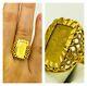 22k Saudi Indian Yellow Gold Ring With. 999 Fine Gold Credit Suisse Bullion S6.25