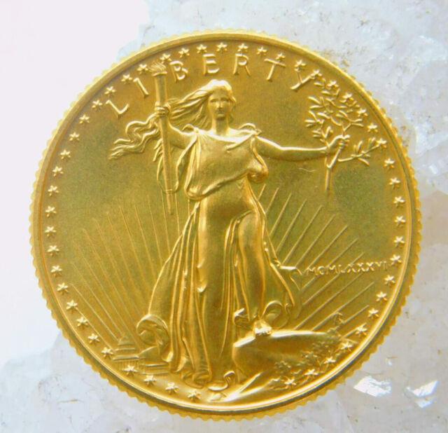 22k Gold American Liberty Coin 1/4 Oz Fine Gold 10 Dollars