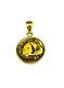 24k Fine Gold Chinese Panda Bear Coin In14k Solid Yellow Gold Coin Charm Pendant