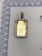 24k Yellow Gold Fine Gold 2.5 G. 9999 Credit Suisse Diamond Pendant Charm 1.5ct