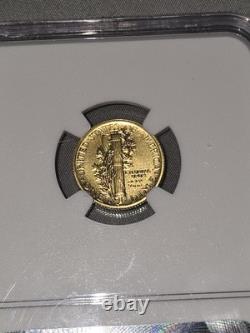 24KT GOLD 999. Fine 1/10 Oz 2016 W 10c Mercury Dime SP70 EARLY RELEASE NGC SLAB 24KT GOLD 999. Fine 1/10 Oz 2016 W 10c Mercury Dime SP70 EARLY RELEASE NGC SLAB