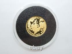 (3) 1988 Disney Rarities Mint 1/4 oz. 999 Fine GOLD COIN DISNEY AROUND THE WORLD