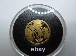 (3) 1988 Disney Rarities Mint 1/4 oz. 999 Fine GOLD COIN DISNEY AROUND THE WORLD