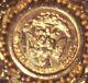 #3 Mexico 22k Solid Gold Coin1821-1947 +14k Frame Bracelet Ex Rare Jewelry Vtg