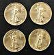 4 Bu 1999 Gold American Eagles ¼ Oz. Each-a Total Of 1 Ozt Of Fine Gold Lot 102