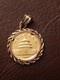 5 Yuan 1988 Panda 1/20 Oz. 999 Fine Gold With 14k Gold Bezel Pendant