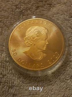 $50 Elizabeth II 2023 CANADIAN 9999 Fine Gold 1 OZ Or Pur Lg. Plate Coin Lot $50 Elizabeth II 2023 CANADIAN 9999 Fine Gold 1 OZ Or Pur Lg. Plate Coin Lot