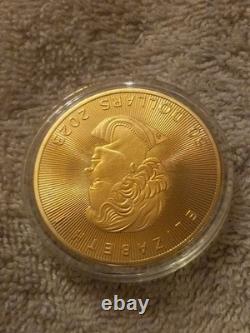 $50 Elizabeth II 2023 CANADIAN 9999 Fine Gold 1 OZ Or Pur Lg. Plate Coin Lot $50 Elizabeth II 2023 CANADIAN 9999 Fine Gold 1 OZ Or Pur Lg. Plate Coin Lot