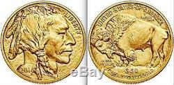 (500) Buffalo 1-Ounce Gold Coins. 9999 Fine (Dates Our Choice)