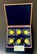6-coin Set? Withbox Coa The Eagles? King Of The Sky 1/200 Oz. 999 Fine? Gold Proof