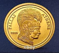 99.99 Fine GOLD COIN. 50g? SAMOA 2009 PALLAS ATHENE $1? Invest Collect RARE? COA 99.99 Fine GOLD COIN. 50g? SAMOA 2009 PALLAS ATHENE $1? Invest Collect RARE? COA