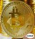 999 Fine Gold Bitcoin Commemorative Round Collectors Coin Bit Coin Is Gold