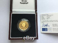 999 Fine Gold Proof 2001 Guernsey £25.00 Coin 7.81 grams C. O. A No Reserve