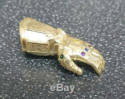 999 Fine Silver Gold Plated Gauntlet 01/01