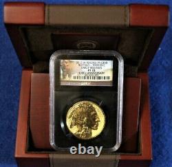 9999 Fine Gold 2013W American Buffalo $50 Reverse Proof NGC Early Releases PF70