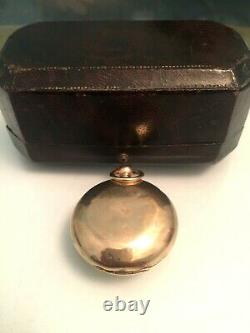 9ct gold sovereign coin case/holder 1909 edwardian boxed
