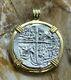 Atocha Coin Pendant 14k Gold Overlay Design Era 1600-1700 Sunken Treasure