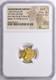 Achaemenid Empire 5th Century Bc Av Daric Gold Ngc Ch Choice F Fine Strike 4/5
