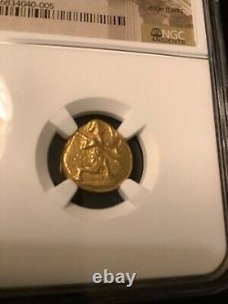 Achaemenid Empire Hero AV Gold Daric Coin 400 BC Certified NGC Choice XF (EF)