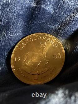 African Squid Afrika South Africa Kugerrand FYNGOUD, 1oz Fine gold coin