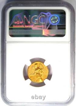 Alexander the Great III AV Stater Gold Coin 336-323 BC Certified NGC XF (EF)