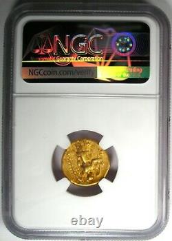 Alexander the Great III AV Stater Gold Coin 336 BC Certified NGC Choice Fine