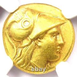 Alexander the Great III AV Stater Gold Lifetime Coin 336-323 BC NGC Choice VF