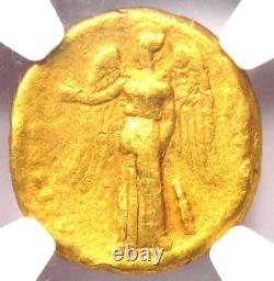 Alexander the Great III AV Stater Gold Macedon Coin 336 BC Certified NGC Fine Alexander the Great III AV Stater Gold Macedon Coin 336 BC Certified NGC Fine