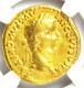 Ancient Roman Tiberius Gold Av Aureus Livia Coin 14-37 Ad Certified Ngc Fine