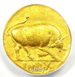 Augustus Gold AV Aureus Gold Coin 27 BC 14 AD Certified ANACS VF35 (Ch VF)