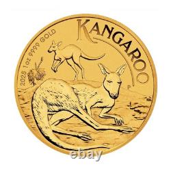 Australia 2025 $100 1-oz Gold Kangaroo. 9999 Fine BU Australia 2025 $100 1-oz Gold Kangaroo. 9999 Fine BU