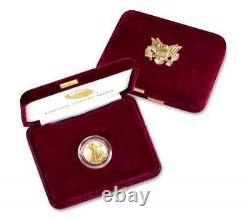 BUY2021-W 1oz Fine Gold Proof Am Eagle Cn(T-1) (21EB) +US Mint Pres. Case +COA