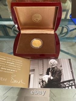 Barbara Bush 2020 First Spouse Gold Coin 1/2 ounce. 9999 Fine Gold OGP & COA