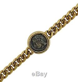 Bvlgari Bulgari Monete Ancient Coin Gold Bracelet