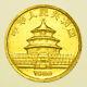 China 10 Yuan, 1/10th Oz. 999 Fine Gold Panda, 1988 Gold Coin Ef