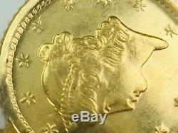 COLLECTIBLE Beautiful U. S. 1853 Liberty Head 1.00 Dollar Gold Coin 1.682gm