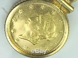 COLLECTIBLE Beautiful U. S. 1853 Liberty Head 1.00 Dollar Gold Coin 1.682gm