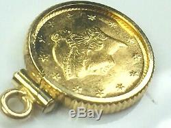 COLLECTIBLE Beautiful U. S. 1853 Liberty Head 1.00 Dollar Gold Coin 1.682gm