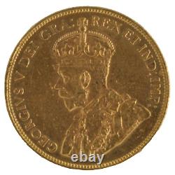 Canada 1913 Ruler King George V. 900 Fine 10 Dollar Gold Coin Round KM# 27