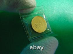 Canada 1999 Ten Dollar Gold Coin 9999 Fine 1/4 Ozt Original Sealed Rare