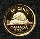Canada 2014 Classic Beaver Fine Gold 50 Cents #18834